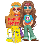 happy hippy